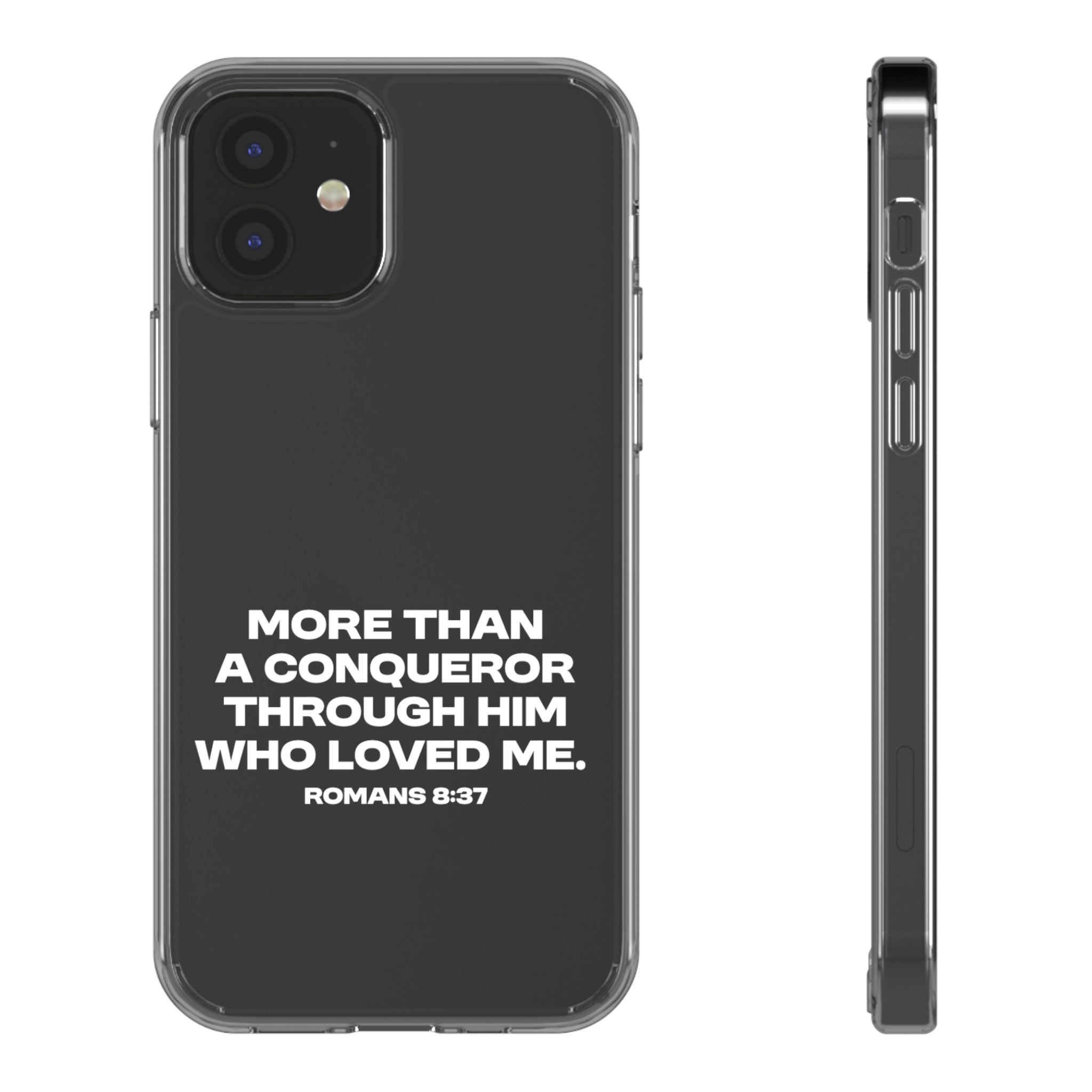 Romans 8:37 Phone Case