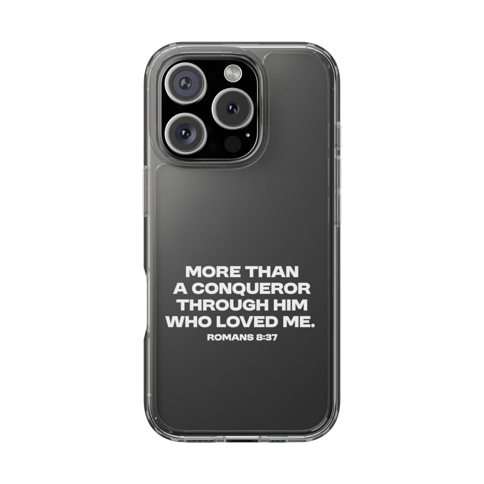 Romans 8:37 Phone Case